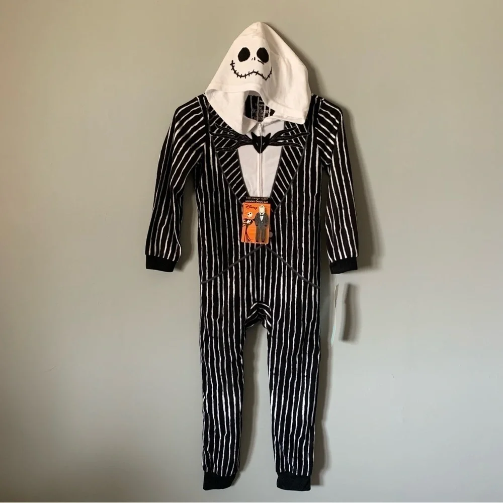 NWT. DISNEY Nightmare Before Christmas Jack Skellington Union Suit